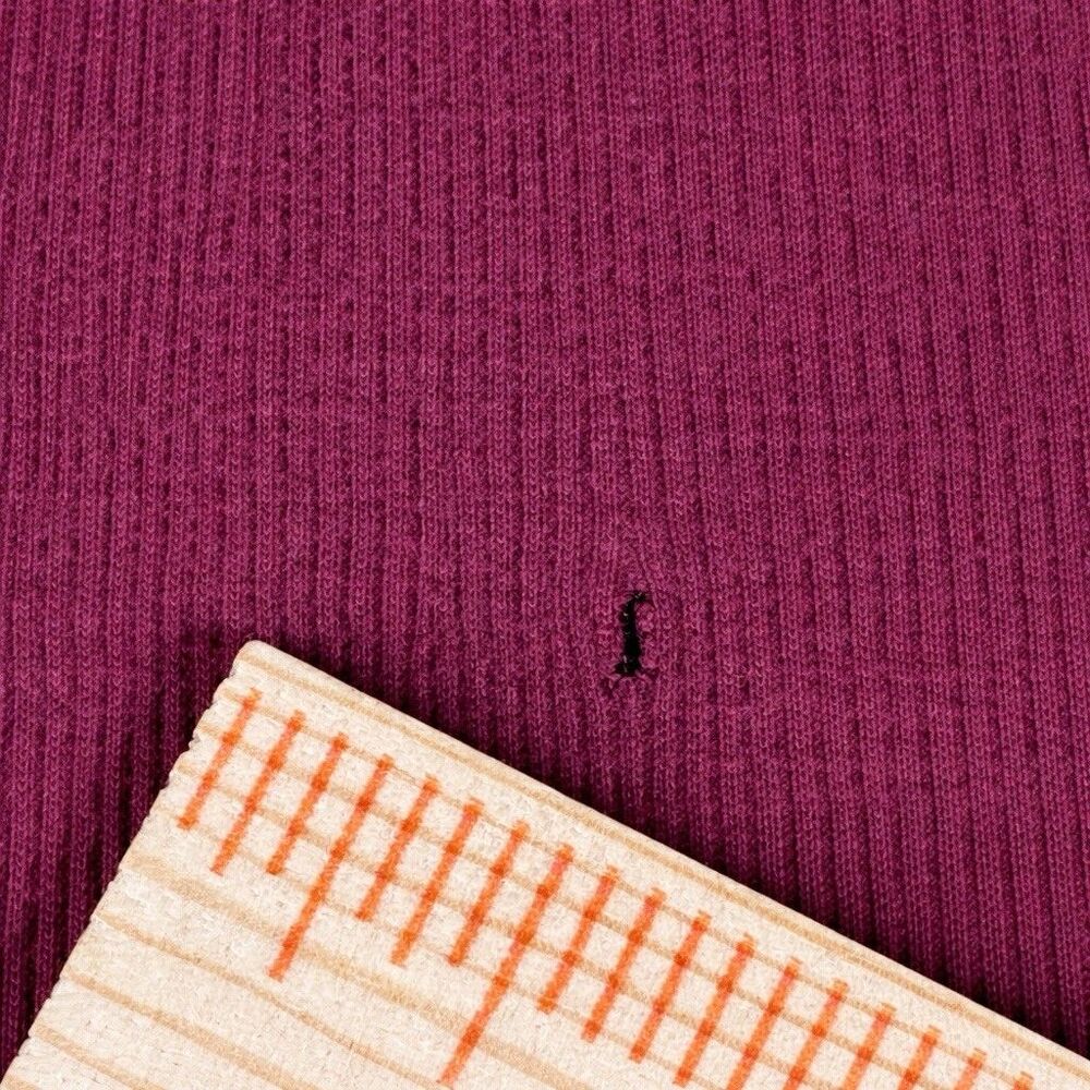 Free People We The Free Ribbed Tank Top Burgundy XS/S Flawed Womens - Picture 6 of 6
